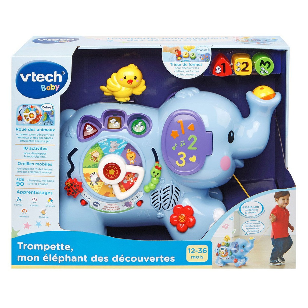 Trompette, mon éléphant des découVertes â€“ Vtech()VT505805