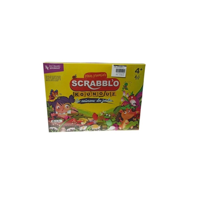 Scrabbl O les animaux du jardin jeux 004