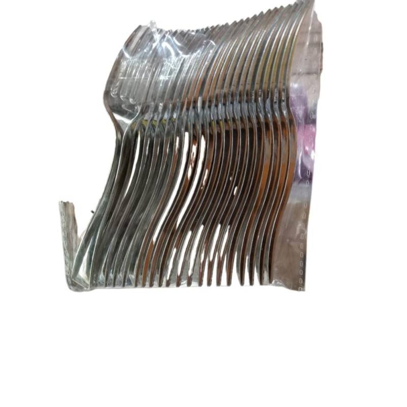 [1650555198] fourchettes jetables 20 piéces (Argent)