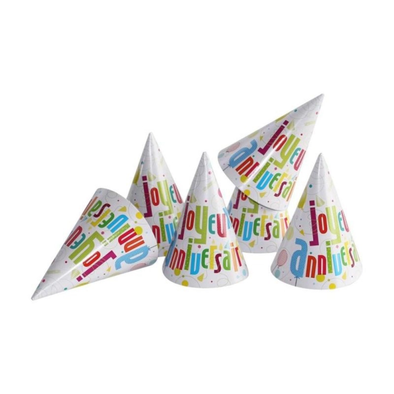 Chapeaux  6 piéces GM Girl (Fleur)