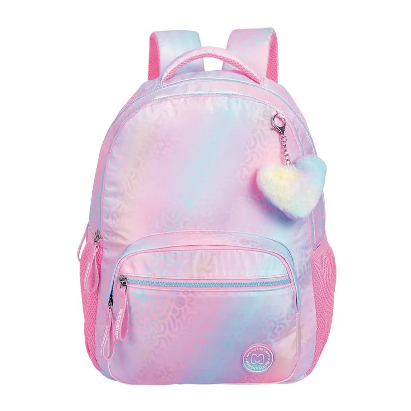 SAC A DOS MARSHMALLOW 2 compartiment Iris Rose  65523