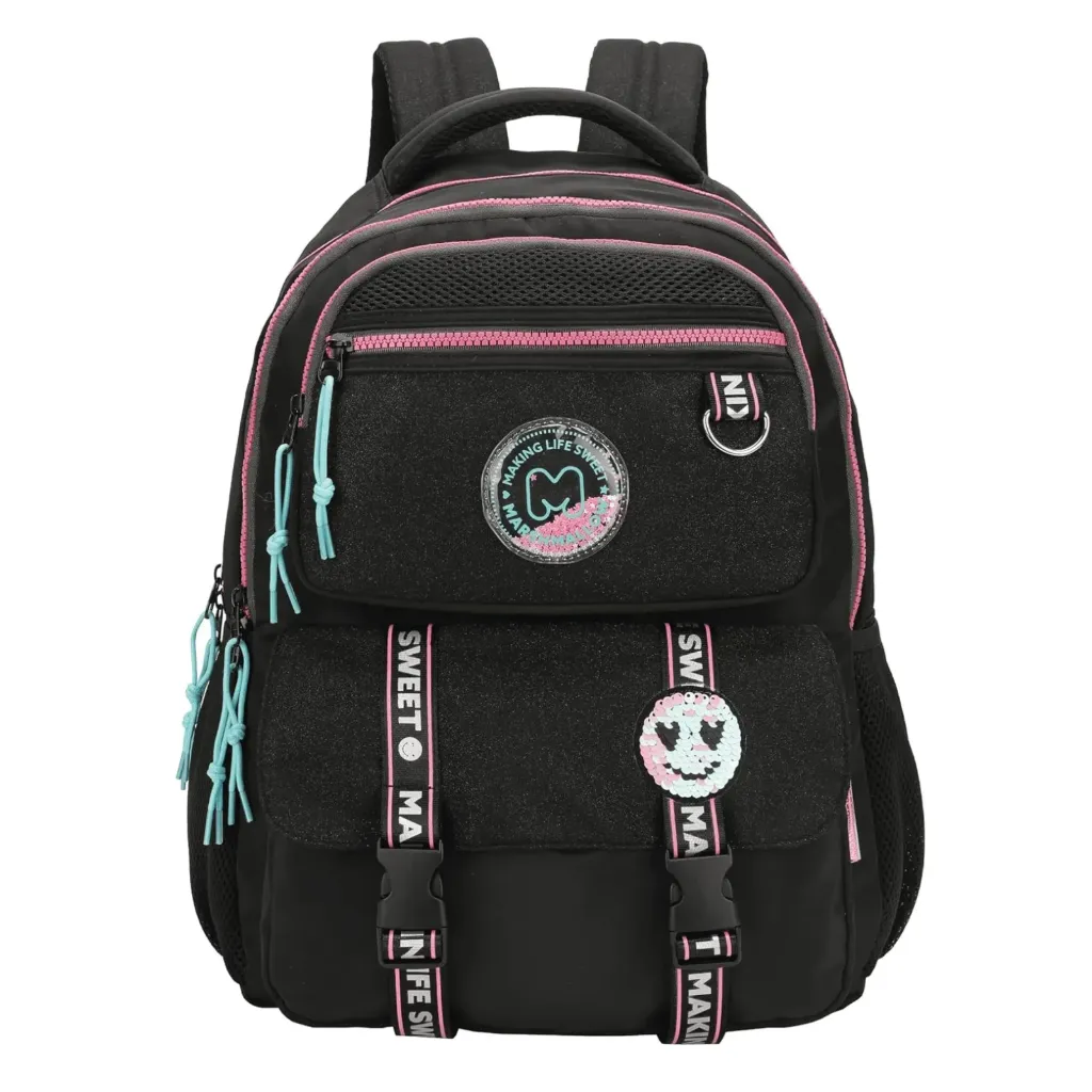 SAC A DOS MARSHMALLOW 2 compartiment Stellar Black  65533
