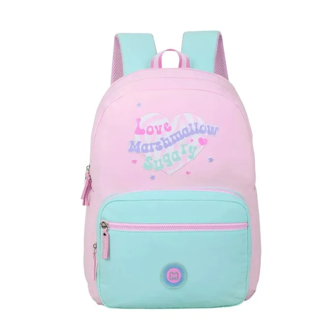 SAC A DOS MARSHMALLOW 1 compartiment Y2K Rose  65578