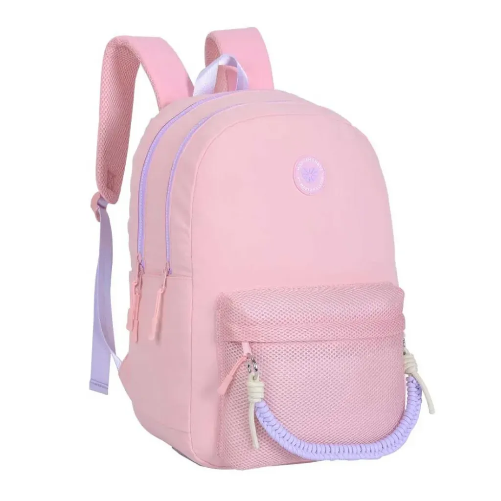 [1650568866] SAC A DOS MISS LEMONADE MESHY PINK 65644