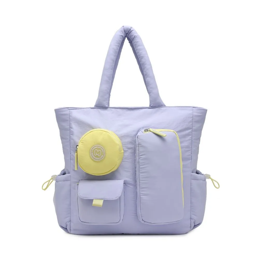 SHOPPER BAG MARSHMALLOW BUBBLE PURPLE 65663