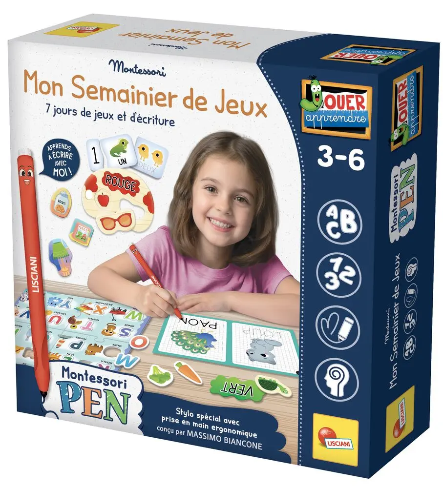 Montessori pen mon semainier de jeux FR111619