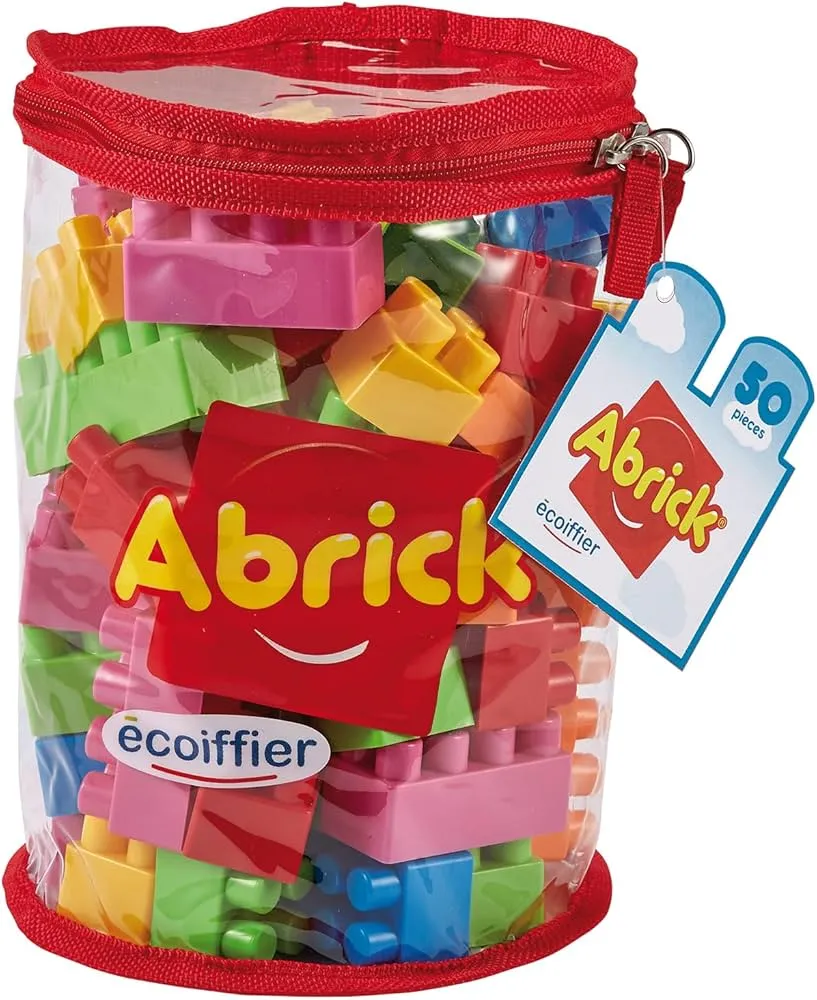 Sac 50 pièces Rouge abrick 489