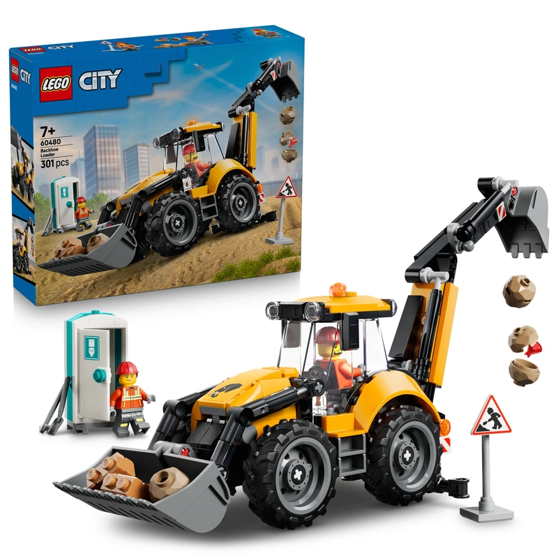 [1650569088] Le tractopelle jaune 60480