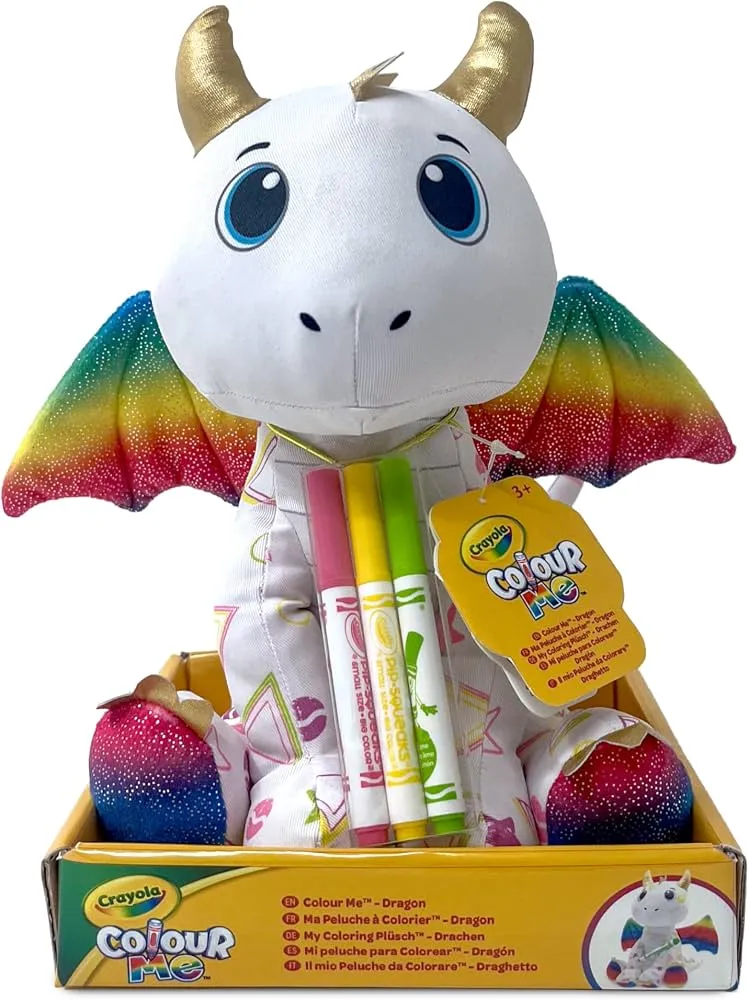 [1650569108] Crayola Color Me Plush   Dragon 213213