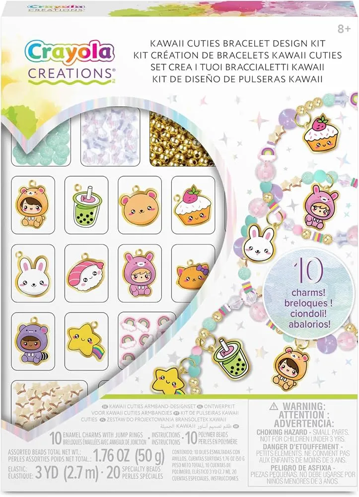 [1650569110] Crayola Creations Kawaii Bracelet Kit 04  2970