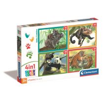 4IN1 PUZZLE NOLI BABY CUDDLES 21532