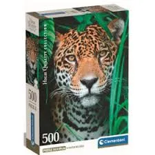 [1650569182] Puzzle 500 pièces - JAGUAR IN THE JUNGLE 35541