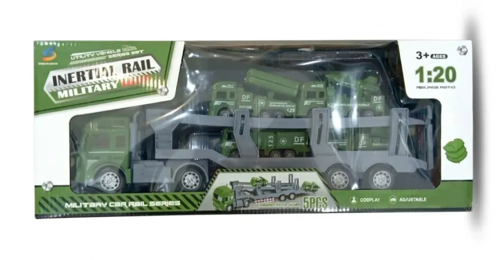 [1650569330] Camion militaire à friction en coffret 152A