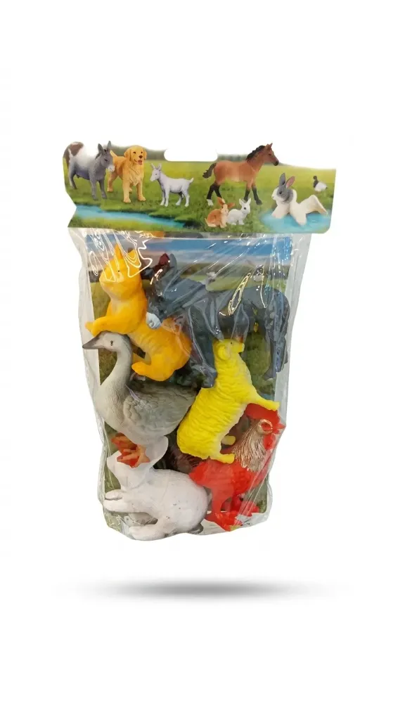 [1650569345] Set d'animaux domestiques en blister A137