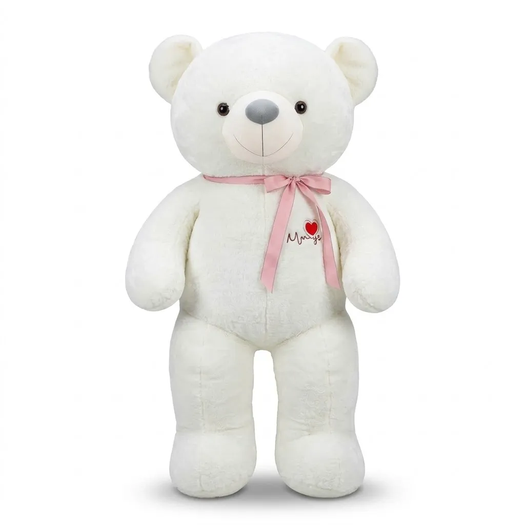 [1650569361] Ours tatouage cœur blanc 180 cm VD SMX412 48